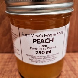 Homemade Peach Jam - 250 ml